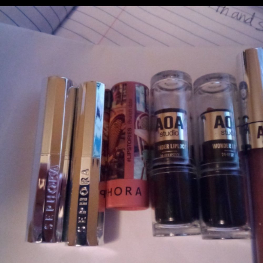 Sephora collection lipsticks and Shop Miss A lipsticks